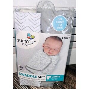 2 Summer Brand The Original Swaddle Me Adjustable infant Wrap 14-18 lbs